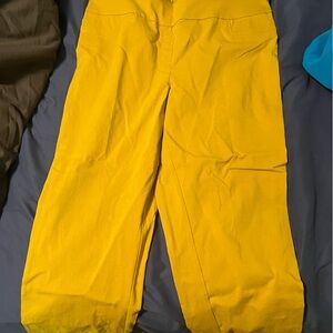 Mustard dress pants
